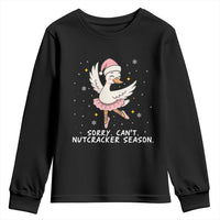 Nutcracker Goose Ballet Christmas Youth Sweatshirt - Wonder Print Shop