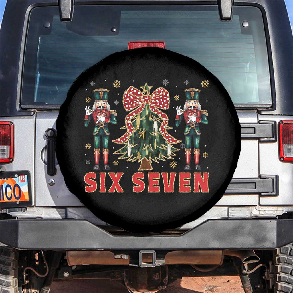 67 Six Seven Nutcracker Christmas Meme Spare Tire Cover - Wonder Print Shop