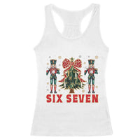 67 Six Seven Nutcracker Christmas Meme Racerback Tank Top - Wonder Print Shop
