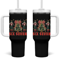 67 Six Seven Nutcracker Christmas Meme Tumbler With Handle - Wonder Print Shop