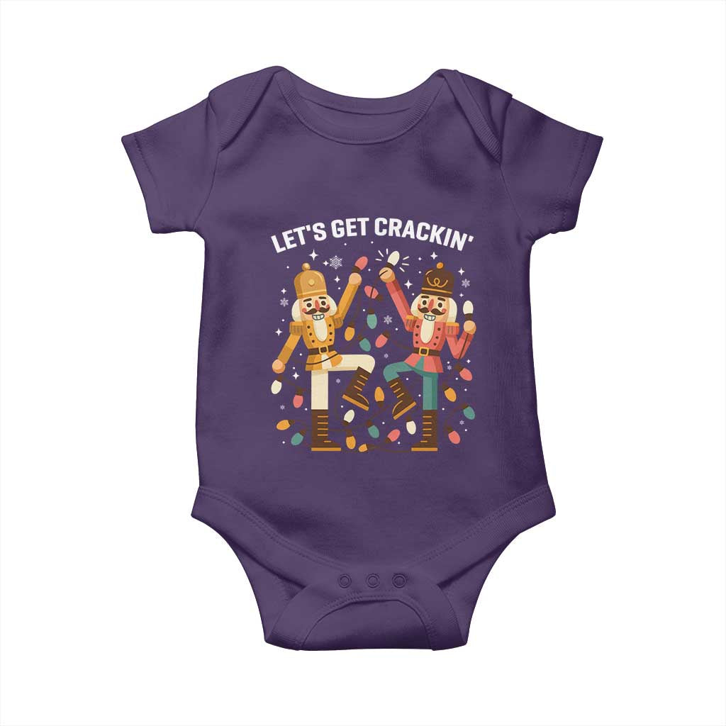 Funny Nutcracker Christmas Baby Onesie Let Us Get Crackin - Wonder Print Shop