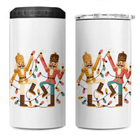 Funny Nutcracker Christmas 4 in 1 Can Cooler Tumbler Let Us Get Crackin - Wonder Print Shop