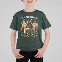 Funny Nutcracker Christmas T Shirt For Kid Let Us Get Crackin - Wonder Print Shop