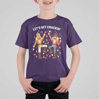 Funny Nutcracker Christmas T Shirt For Kid Let Us Get Crackin - Wonder Print Shop