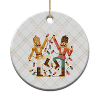 Funny Nutcracker Christmas Ceramic Ornament Let Us Get Crackin - Wonder Print Shop