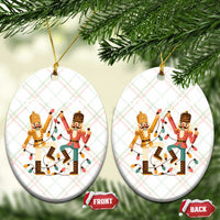Funny Nutcracker Christmas Ceramic Ornament Let Us Get Crackin - Wonder Print Shop