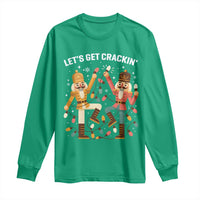 Funny Nutcracker Christmas Long Sleeve Shirt Let Us Get Crackin - Wonder Print Shop