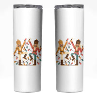 Funny Nutcracker Christmas Skinny Tumbler Let Us Get Crackin - Wonder Print Shop