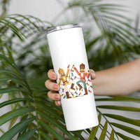 Funny Nutcracker Christmas Skinny Tumbler Let Us Get Crackin - Wonder Print Shop