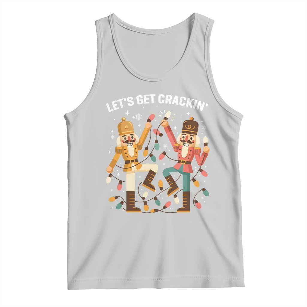 Funny Nutcracker Christmas Tank Top Let Us Get Crackin - Wonder Print Shop