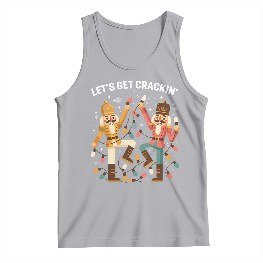Funny Nutcracker Christmas Tank Top Let Us Get Crackin - Wonder Print Shop
