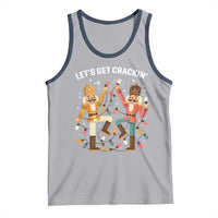 Funny Nutcracker Christmas Tank Top Let Us Get Crackin - Wonder Print Shop