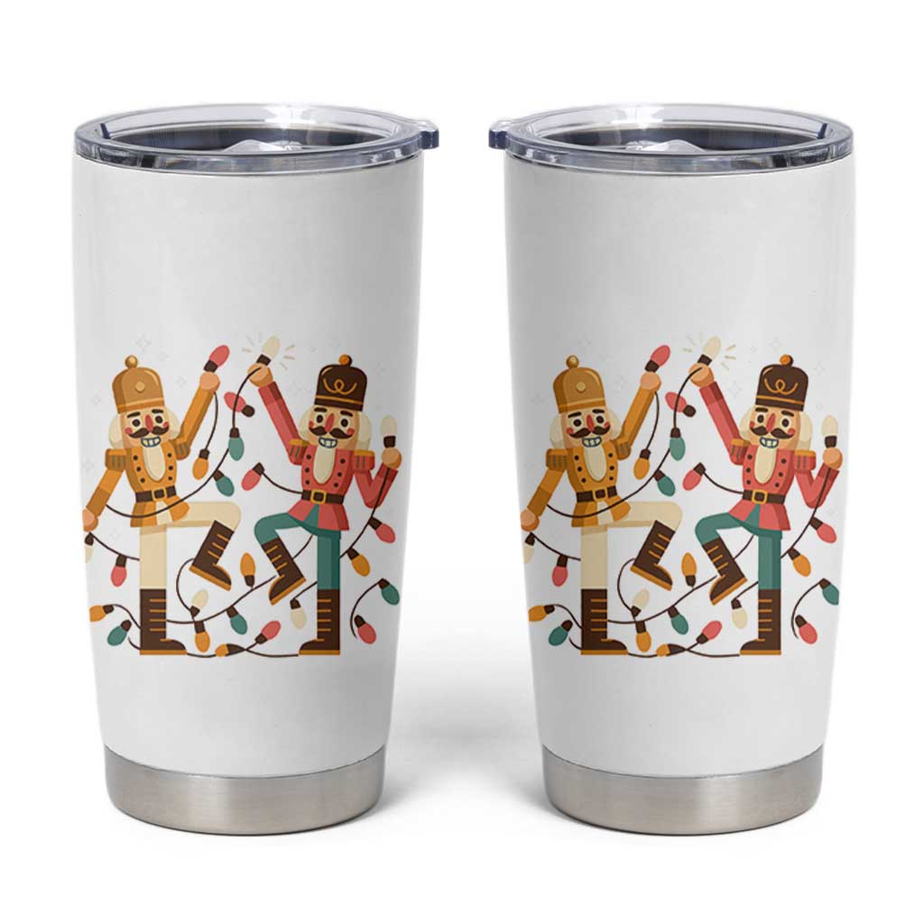 Funny Nutcracker Christmas Tumbler Cup Let Us Get Crackin - Wonder Print Shop