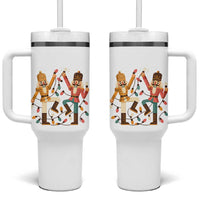 Funny Nutcracker Christmas Tumbler With Handle Let Us Get Crackin - Wonder Print Shop