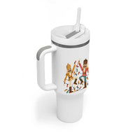 Funny Nutcracker Christmas Tumbler With Handle Let Us Get Crackin - Wonder Print Shop