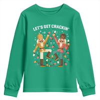 Funny Nutcracker Christmas Youth Sweatshirt Let Us Get Crackin - Wonder Print Shop