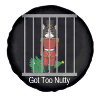 Funny Cat Nutcracker Christmas Spare Tire Cover Got Too Nutty - Wonder Print Shop