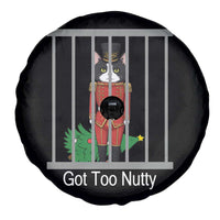 Funny Cat Nutcracker Christmas Spare Tire Cover Got Too Nutty - Wonder Print Shop