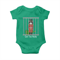 Funny Cat Nutcracker Christmas Baby Onesie Got Too Nutty - Wonder Print Shop