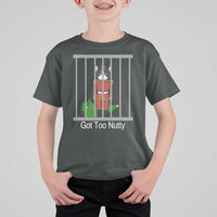 Funny Cat Nutcracker Christmas T Shirt For Kid Got Too Nutty - Wonder Print Shop