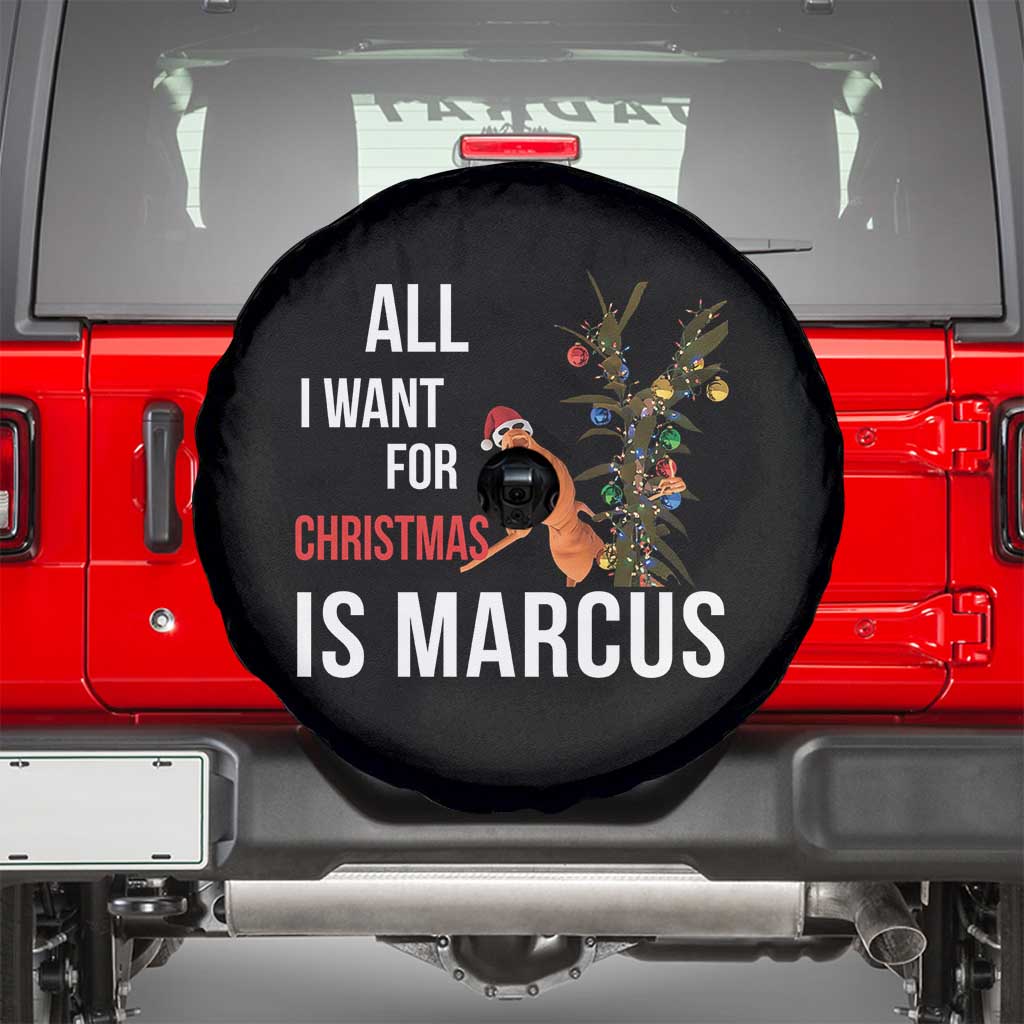 Marcus The Worm Robert Christmas Meme Spare Tire Cover All I Want For Xmas Is Marcus - Wonder Print Shop