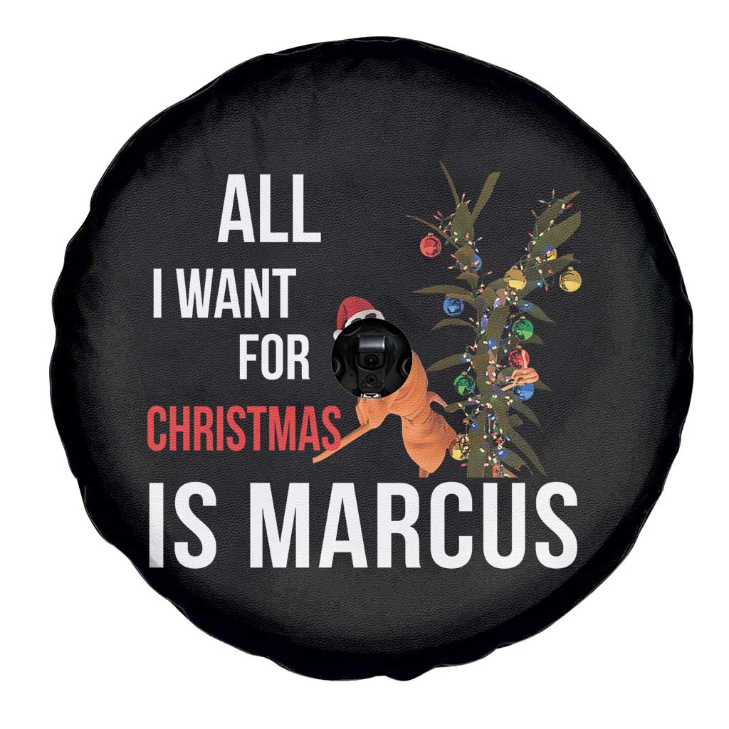Marcus The Worm Robert Christmas Meme Spare Tire Cover All I Want For Xmas Is Marcus - Wonder Print Shop