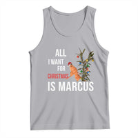 Marcus The Worm Robert Christmas Meme Tank Top All I Want For Xmas Is Marcus - Wonder Print Shop