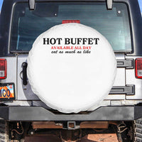 Hot Buffet Available All Day Spare Tire Cover Funny Cooking Food - Wonder Print Shop