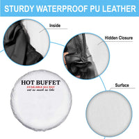 Hot Buffet Available All Day Spare Tire Cover Funny Cooking Food - Wonder Print Shop