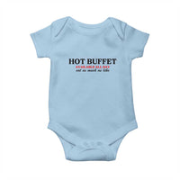 Hot Buffet Available All Day Baby Onesie Funny Cooking Food - Wonder Print Shop