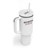 Hot Buffet Available All Day Tumbler With Handle Funny Cooking Food - Wonder Print Shop