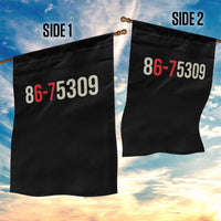 67 Six Seven Meme Garden Flag Vintage 80s Music 8675309 Jenny - Wonder Print Shop