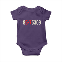 67 Six Seven Meme Baby Onesie Vintage 80s Music 8675309 Jenny - Wonder Print Shop