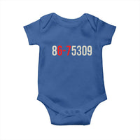 67 Six Seven Meme Baby Onesie Vintage 80s Music 8675309 Jenny - Wonder Print Shop