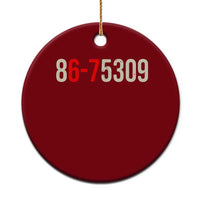 67 Six Seven Meme Ceramic Ornament Vintage 80s Music 8675309 Jenny - Wonder Print Shop
