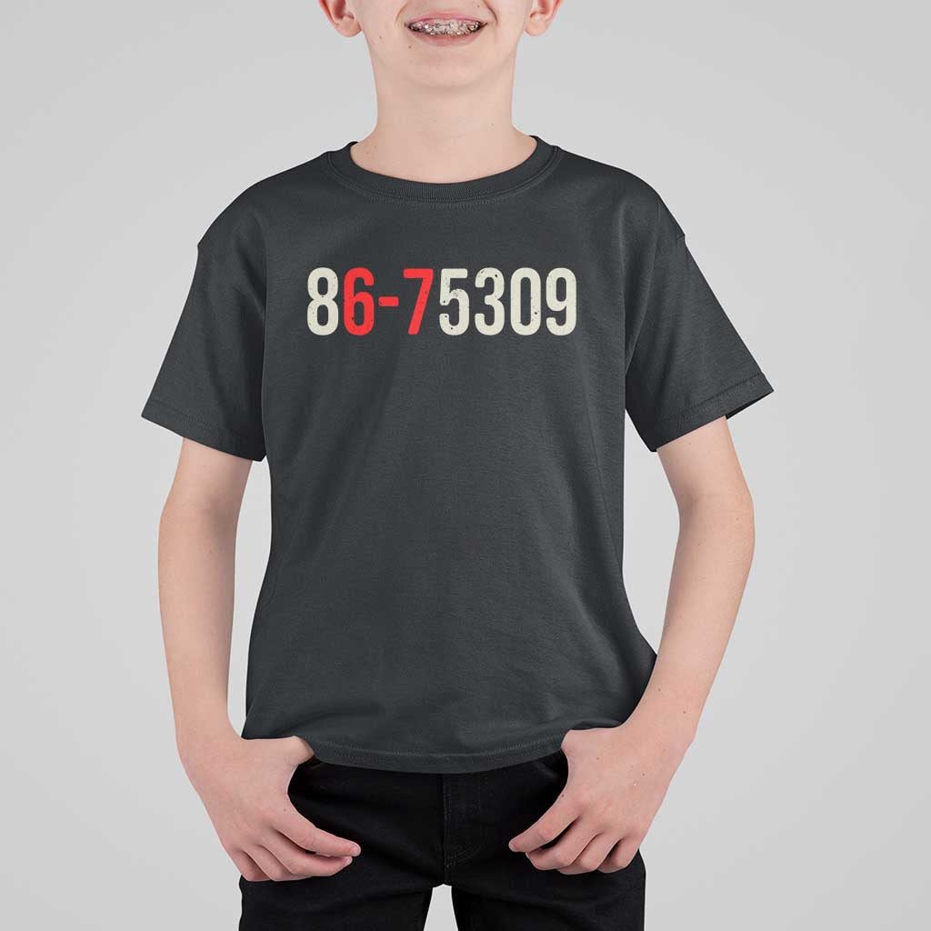 67 Six Seven Meme T Shirt For Kid Vintage 80s Music 8675309 Jenny - Wonder Print Shop