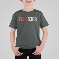 67 Six Seven Meme T Shirt For Kid Vintage 80s Music 8675309 Jenny - Wonder Print Shop