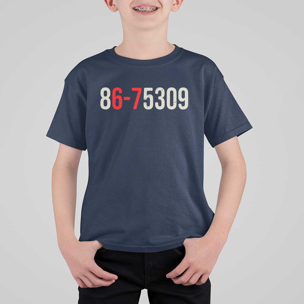 67 Six Seven Meme T Shirt For Kid Vintage 80s Music 8675309 Jenny - Wonder Print Shop