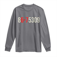 67 Six Seven Meme Long Sleeve Shirt Vintage 80s Music 8675309 Jenny - Wonder Print Shop