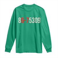 67 Six Seven Meme Long Sleeve Shirt Vintage 80s Music 8675309 Jenny - Wonder Print Shop