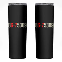 67 Six Seven Meme Skinny Tumbler Vintage 80s Music 8675309 Jenny - Wonder Print Shop