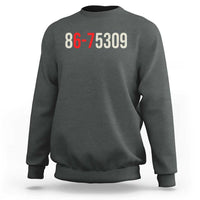 67 Six Seven Meme Sweatshirt Vintage 80s Music 8675309 Jenny - Wonder Print Shop