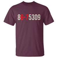 67 Six Seven Meme T Shirt Vintage 80s Music 8675309 Jenny - Wonder Print Shop
