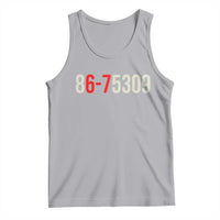 67 Six Seven Meme Tank Top Vintage 80s Music 8675309 Jenny - Wonder Print Shop