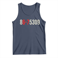 67 Six Seven Meme Tank Top Vintage 80s Music 8675309 Jenny - Wonder Print Shop