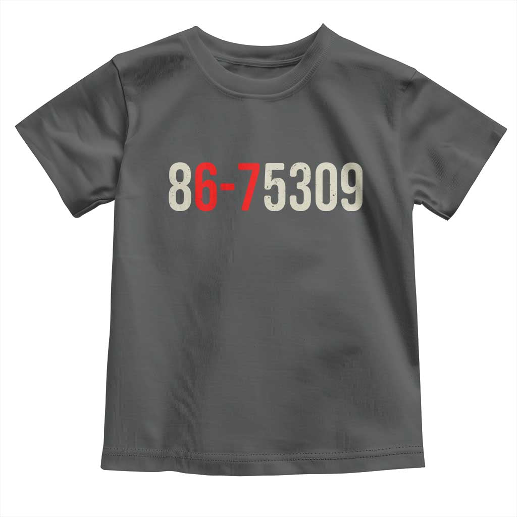 67 Six Seven Meme Toddler T Shirt Vintage 80s Music 8675309 Jenny - Wonder Print Shop