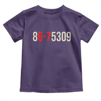 67 Six Seven Meme Toddler T Shirt Vintage 80s Music 8675309 Jenny - Wonder Print Shop