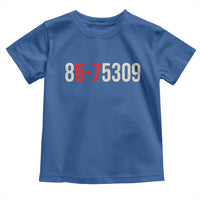 67 Six Seven Meme Toddler T Shirt Vintage 80s Music 8675309 Jenny - Wonder Print Shop