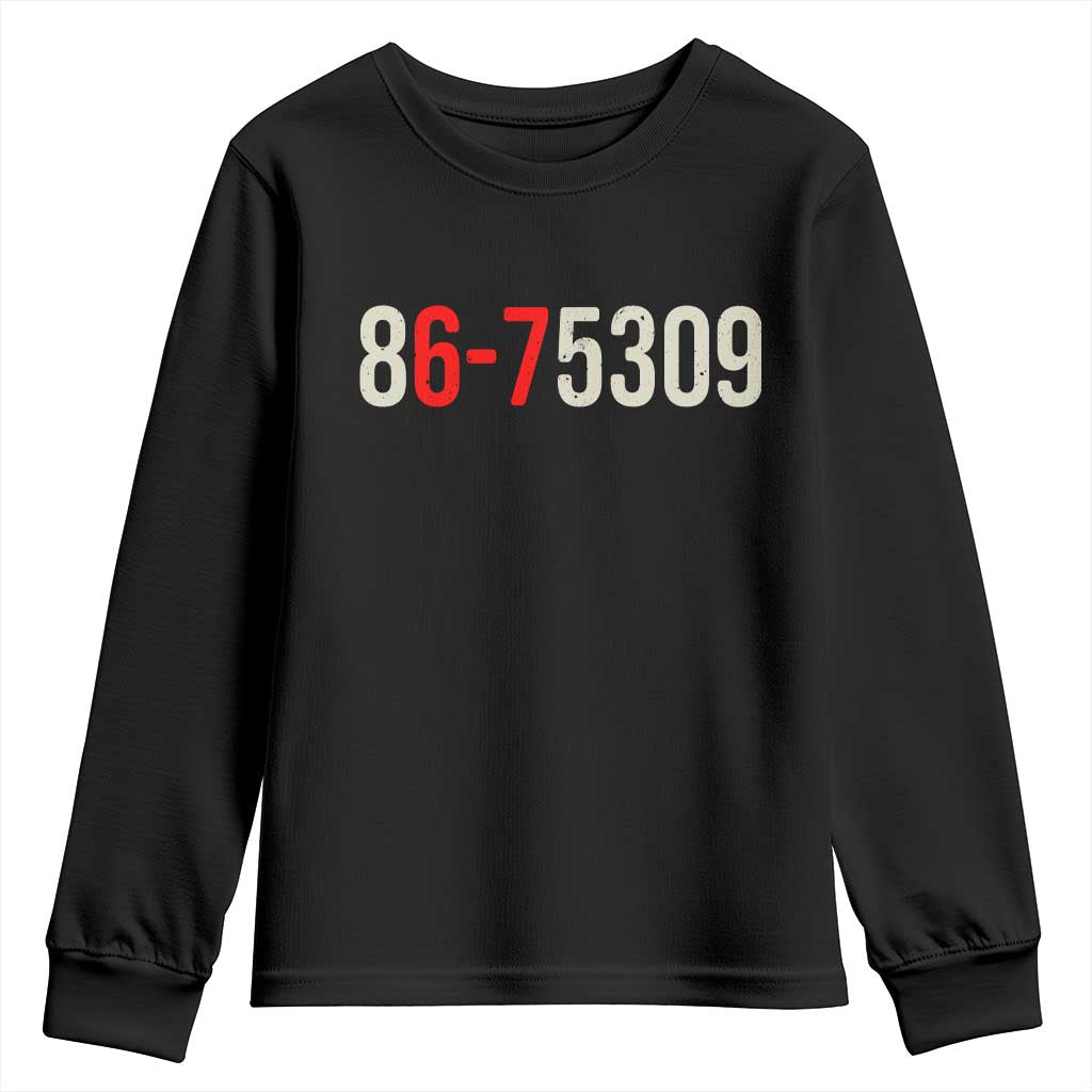 67 Six Seven Meme Youth Sweatshirt Vintage 80s Music 8675309 Jenny - Wonder Print Shop