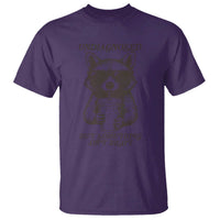 Undiagnosed But Something Aint Right T Shirt Funny Racoon Saying - Wonder Print Shop